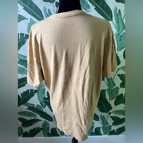 Patagonia Mustard Short Sleeve T-Shirt Size M - Picture 4 of 6